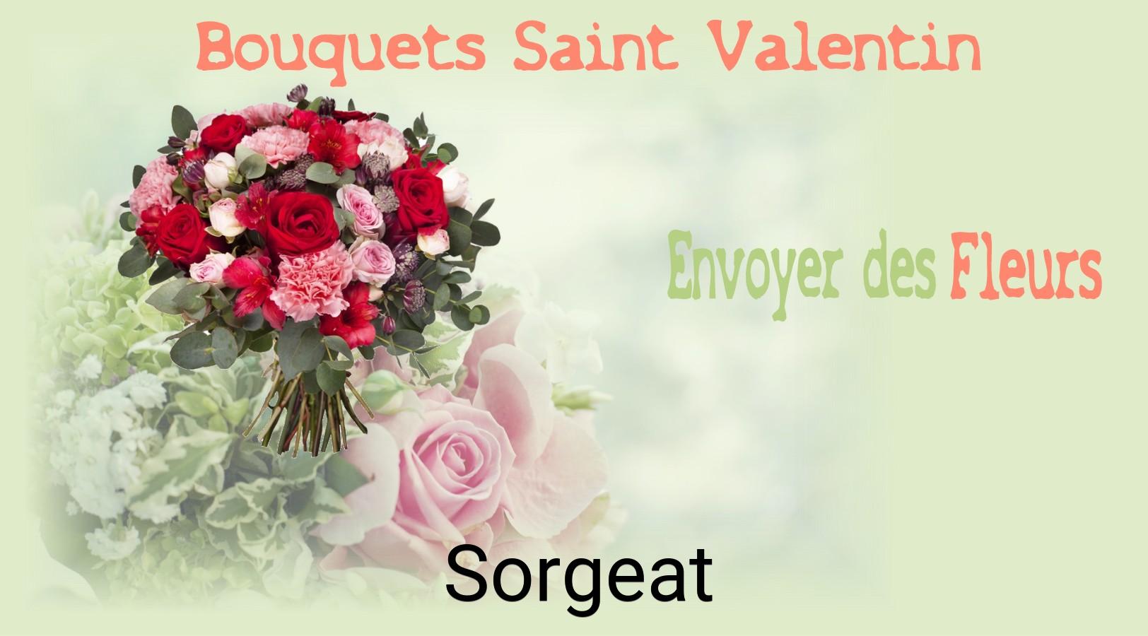 Roses de Saint-Valentin livrées à Sorgeat